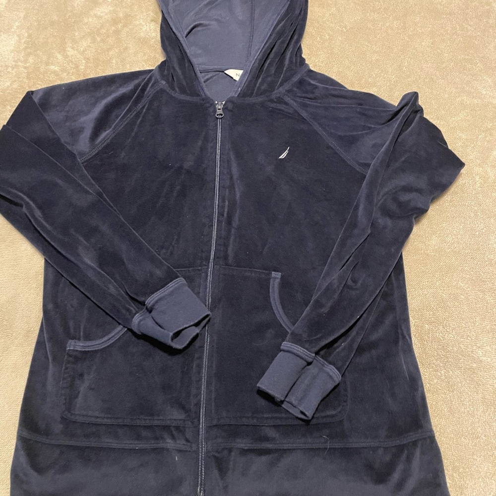 Nautica Deep Blue Hooded Jacket